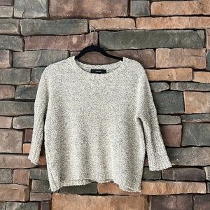 Forever 21 | 3/4 Sleeve Sweater | Size Small | Light Grey